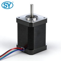 Moteur pas à pas Nema 17, 60 mm, haute précision, 60 N.cm, 2,1 A, 12 V-24 V, 1,8 °   Moteur pas à pas hybride bipolaire CE à 4 fils, pas d'angle de 0,5 mètre