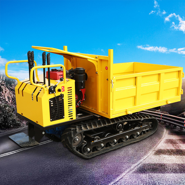3ton Crawler Transporter Self Loading Crawler Dumper Truck with Remote Control