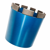 Foret diamanté segmenté Tengrui pour toiture, finition lisse, garantie 1 an, pour perçage de murs en béton armé