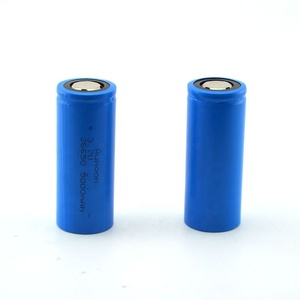 Rechargeable cylindrical LiFePO4 26650 battery <strong>3.2</strong> V 5000 mAh - Product Image 1