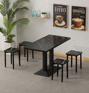 Tables de <span class=keywords><strong>bistrot</strong></span>, restauration rapide, café, marbre, Restaurant, <span class=keywords><strong>Table</strong></span> de <span class=keywords><strong>bistrot</strong></span> - Product Image 3