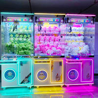 Distributeur automatique de jouets en peluche et de cadeaux, mini-machine de vente à monnayeur, couleurs personnalisées, vente en gros, machine de jeu d'arcade automatique