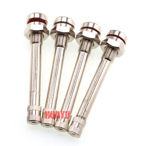 TR544 Pièce de rechange automobile, accessoire de réparation, <span class=keywords><strong>valve</strong></span> de pneu sans chambre à air nickelée avec <span class=keywords><strong>joint</strong></span> <span class=keywords><strong>torique</strong></span> à sertir <span class=keywords><strong>pour</strong></span> camions et autobus - Product Image 6