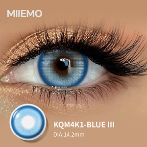 <span class=keywords><strong>Lentes</strong></span> <span class=keywords><strong>de</strong></span> <span class=keywords><strong>Contacto</strong></span> Cosméticas Multifocales <span class=keywords><strong>de</strong></span> Tres Tonos MIIEMO, Dos Piezas, Visión Cristalina, Protección <span class=keywords><strong>UV</strong></span>, Anime Blind - Product Image 4