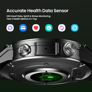 นาฬิกาอัจฉริยะ Zeblaze Stratos 2 Plus หน้าจอ AMOLED พร้อม GPS ในตัว รองรับผู้ช่วย AI รองรับการโทรผ่านบลูทูธ นาฬิกาอัจฉริยะสำหรับออกกำลังกาย - Product Image 6