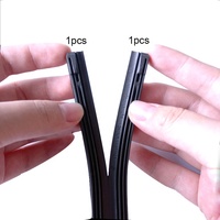 Hingga Kehidupan Lebih Lama Bingkai Baja Wiper Blade Premium Segala Musim Tiang Wiper Pengganti Pisau Karet 6Mm Isi Ulang