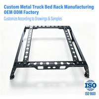 Support de chargement universel pour camion avec étagère métallique, fabrication sur mesure OEM ODM pour pick-up, SUV, tout-terrain