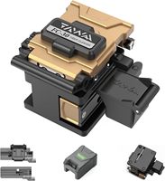 Coupe-fibre optique avec bac de récupération FTTH, double fixation pour câbles à fibres optiques de 250μm, 900μm, 3.0mm et câbles plats, équivalent au coupe-fibre CT-30A