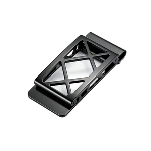 Sang trọng hợp thời trang Sản xuất lá chắn người đàn ông kinh doanh tiền Clip chủ thẻ ví - Product Image 1