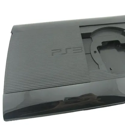 Coque de remplacement complète pour PS3 Super Slim 4K 4000-Noir