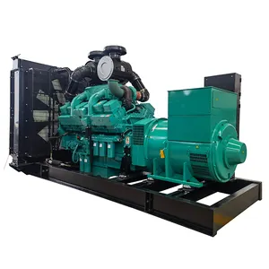 מופעל על ידי Cummins מנוע KTA38-G2B genset 800kva פתוח סוג 650kw דיזל גנרטור סט