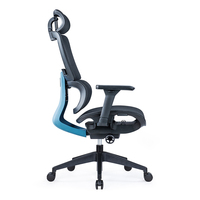 Chaise de bureau ergonomique en maille de jeu de couleur noire à vendre chaise d'ordinateur appui-tête de chaise en maille
