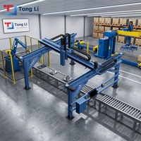 Manipulator Gantry Otomatis 3 Axis Cartesian Robot Arm untuk Penanganan Kotak Silinder Harga Pabrik