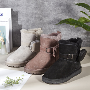 Stivali Invernali da Donna Personalizzati con Logo, Grandi Dimensioni, Resistenti e Caldi, Stivali da Neve su Misura - Product Image 1