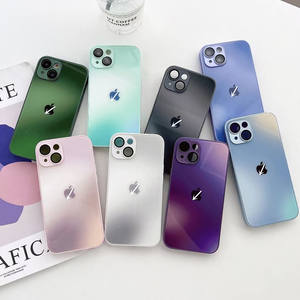 TPU cover per telefono in vetro cover posteriore per <span class=keywords><strong>iphone</strong></span> <span class=keywords><strong>13</strong></span> pro max custodia protettiva in vetro integrata per <span class=keywords><strong>iphone</strong></span> 14 pro 15 - Product Image 1