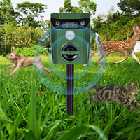 Répulsif Solaire Intelligent pour Rongeurs, Étanche, avec Lampe Torche, Disponible en Stock UE et USA