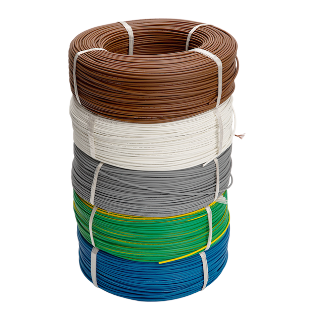 EV Low Smoke Zero Halogen Copper Wire EV XLPE Insulation 450/750,1000V DC 125C~150C IP67 Rated Auto & Heating Applications