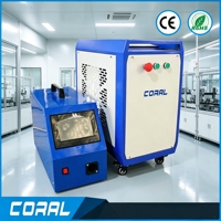 Mesin Las Serat Laser Industri 2000W Portabel untuk Pengelasan Logam dengan Fungsi Pembersihan Laser untuk Baja Tahan Karat