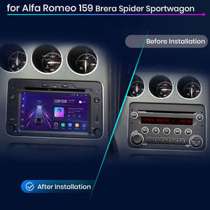 Junsun 2 + 32GB para <span class=keywords><strong>Alfa</strong></span> <span class=keywords><strong>Romeo</strong></span> <span class=keywords><strong>159</strong></span> Brera Spider Sportwagon Multimedia Android Auto Carplay para <span class=keywords><strong>Alfa</strong></span> <span class=keywords><strong>Romeo</strong></span> <span class=keywords><strong>159</strong></span> Radio de coche - Product Image 2