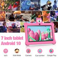 Tablette PC OEM ODM K7 Pro Panda 7 pouces 1024x600 HD Quad Core 2 Go de RAM 32 Go de ROM Tablette d'apprentissage pour enfants pour les tout-petits garçons et filles