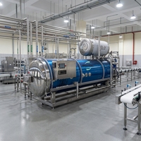 Machine de stérilisation par autoclavage pour aliments en conserve