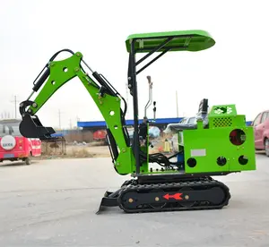 0.8 Ton 1 Ton Mini Excavator SD10S Digging Hydraulic Small Excavator With Attachments Micro Digger Machine