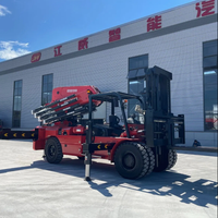 Chariot élévateur télescopique Jiangwei CC400ZB5+1, 10 tonnes, hauteur de levage 16400 mm, portée 21,8-56,4 m, équipement de levage de marchandises