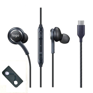 <span class=keywords><strong>Écouteurs</strong></span> intra-auriculaires de type C avec logo personnalisé OEM/ODM et microphone AAC Casque <span class=keywords><strong>filaire</strong></span> dynamique pour AKG - Product Image 1