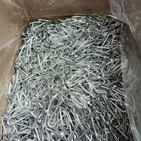 Clous en U galvanisés de 15-30 mm pour clôtures de bétail