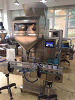 Machine automatique de remplissage d'azote pour aliments granulés, scelleuse de boîtes en plastique, embouteilleuse métallique, doseuse pondérale pour grains de café
