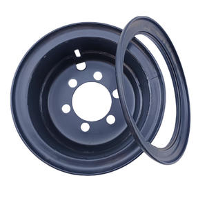 Jante de roue avant pour chariot élévateur Doosan 28*9-15, jante en acier intégrée pour chariot élévateur diesel D30NXV D30NXP, pièces détachées - Product Image 4