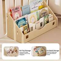 Étagère à livres Montessori pour enfants, organiseur de bureau multi-emplacements pour maternelle, école, salle d'étude