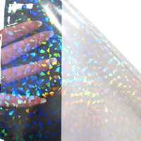 Rollo de Vinilo Autoadhesivo Personalizado, Película de Laminación en Frío Impermeable, Papel Adhesivo Holográfico para Impresión