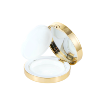 Boîtier d'emballage rond pour maquillage en matériaux recyclés, étui vide en plastique ABS de haute qualité pour coussin d'air, pour crème CC, couleur nude - Prix