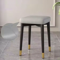 Tabouret moderne et simple de luxe Chaise de salle à manger pour usage domestique