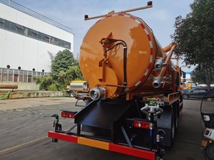 Camión de Succión de Aguas Residuales DongFeng con Doble Puente Trasero, 20 Metros Cúbicos, Eficiente para la Recolección de Aguas Residuales - Product Image 4