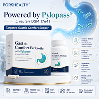Capsules Probiotiques Anti-H. P. pour le Microbiome Gastrique, Marque Privée OEM, Pylopass L. Reuteri DSM 17648 20B CFU, Soutien Digestif