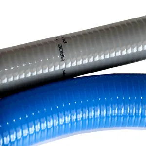 Fabricante de china de pcv de vacío de tubería en espiral de vacío de succión limpiador manguera flexible