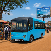 DAOD Mini-bus électrique de ville 20 places avec grande autonomie et haute vitesse, prix direct usine Chine