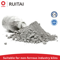 Matériau réfractaire coulable en aluminium antiadhésif, Fourniture directe d'usine, Matériau réfractaire de qualité supérieure pour four de fusion d'aluminium