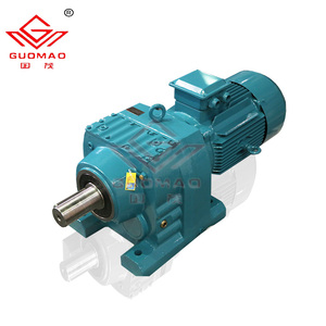 Boîte de vitesses/moteur à engrenages hélicoïdaux horizontaux/verticaux Onlypower série R R137, rapport de réduction personnalisable, construction en acier/fer fonte - Product Image 2
