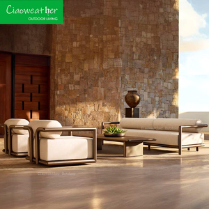 Chaise Lounge para exteriores de gama alta, muebles de exterior con cojines impermeables, tumbonas, chaise de ocio, Patio, <span class=keywords><strong>piscina</strong></span>, tumbona - Product Image 5