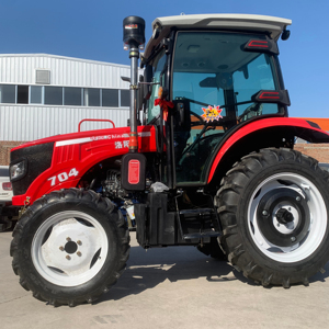 Tractores de alta relación calidad-precio fabricados en China – 70HP, 80HP, 90HP, 4WD con cabina y toma de fuerza, ideales para aplicaciones agrícolas y en huertos. - Product Image 6
