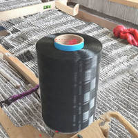 Fil élastique en polypropylène (PP) UV plat de 1 mm (0,18 mm d'épaisseur) pour tricotage à la chaîne