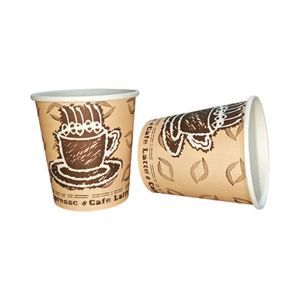 แก้วกาแฟกระดาษแบบใช้แล้วทิ้ง ขนาด 6 ออนซ์ ทนทาน ขายดี ปรับแต่งได้ ขายส่ง สำหรับซื้อกลับบ้าน แบบผนังเดียว - Product Image 2