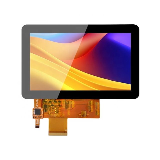 5 Inch TFT LCD Display Module 800*480 RGB 18 Pin Vandal-Proof Standard 5 Inch LCD Touch Display