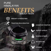 OEM Pure Shilajit 85 + Capsules de supplément d'acide humique Résine Acide fulvique Minéraux à base de plantes Soutient le métabolisme