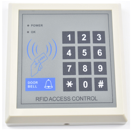 RFID 13.56MHz IC Proximity Card Code ABS Plastic Access Control Door Entry System 1000 Users Time Attendance Keypad Controller · image 3