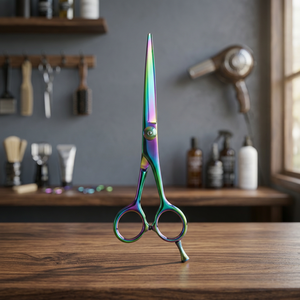 กรรไกรตัดผมสำหรับช่างตัดผมมืออาชีพ,กรรไกรตัดแต่งทรงผมแบบหลายสี - Product Image 2