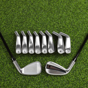 Juego de Palos de Golf de 7 Hierros Personalizados de Fábrica para Principiantes, Diestros, con Varillas de Acero, Incluye Wedges de Práctica, Palos para Arena y Accesorios de Golf - Product Image 1